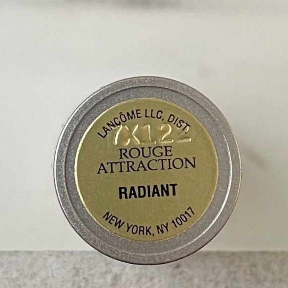 Vintage NIB Lancome Paris Rouge Attraction Lipstick Radiant 7X122 Lasting Impact - Picture 10 of 10